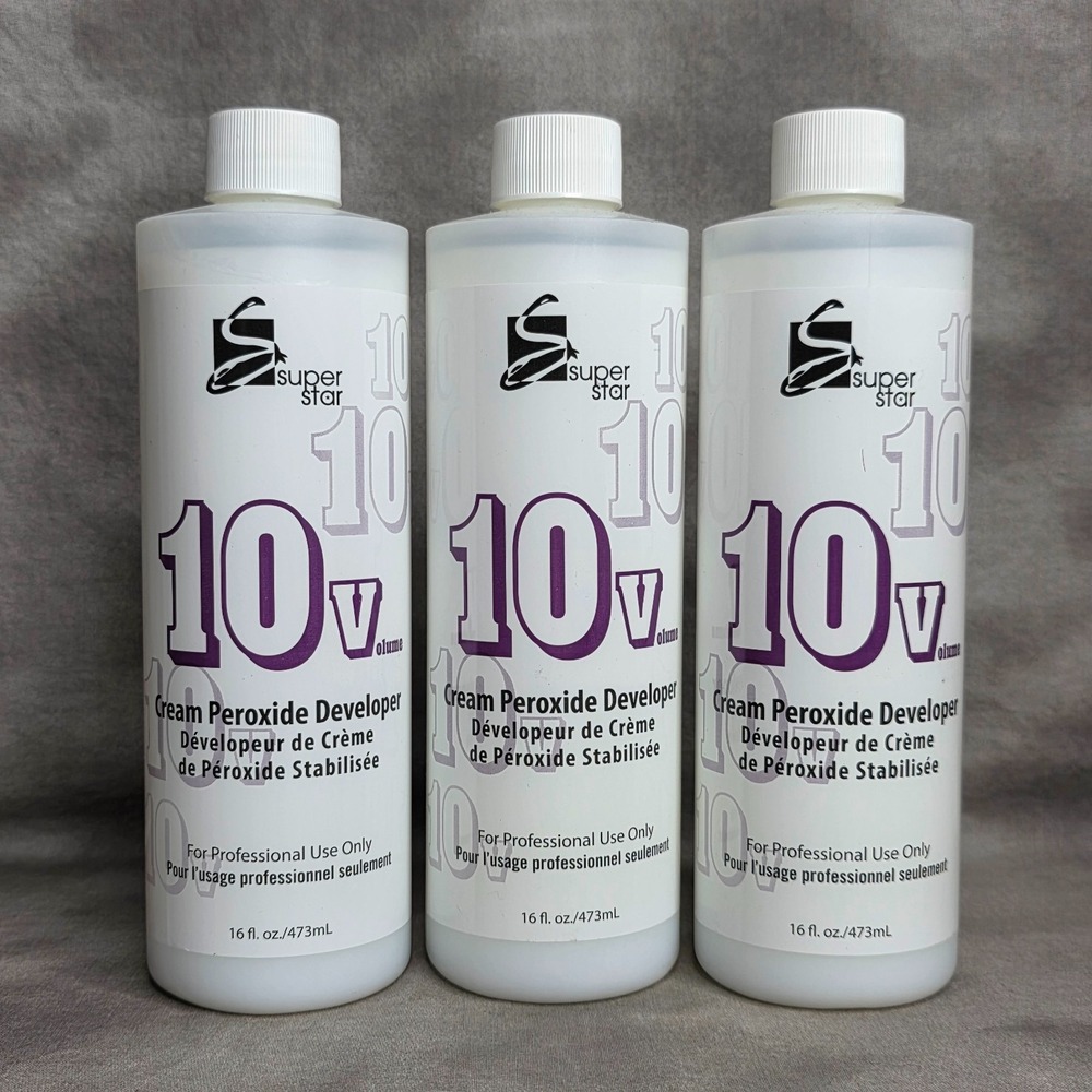 (X3)‎ Marianna SUPER STAR 10 Volume Professional Cream Peroxide Developer 16 oz